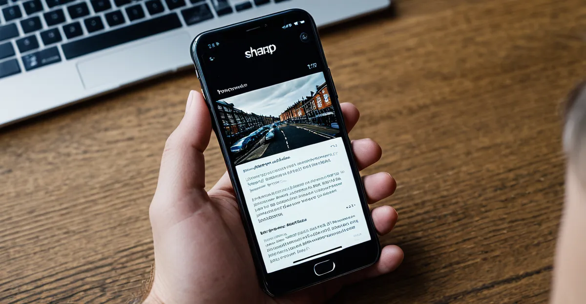 How do smartphones facilitate remote working in the UK?